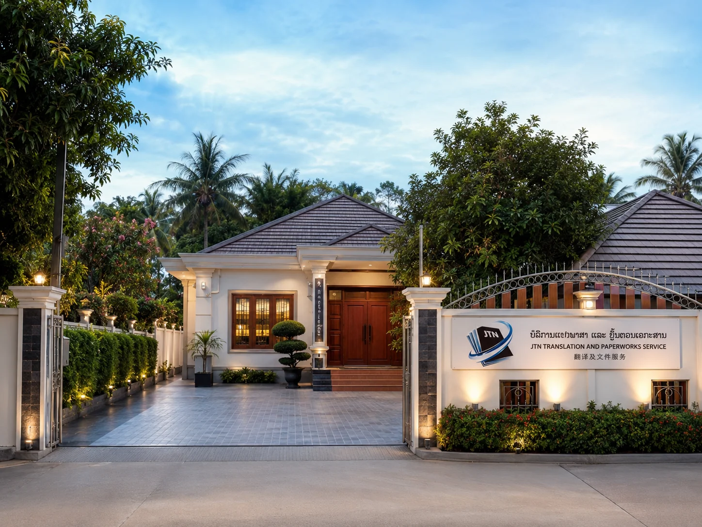 JTN official office in Vientiane Capital, Laos